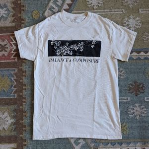 Balance & Composure band tee